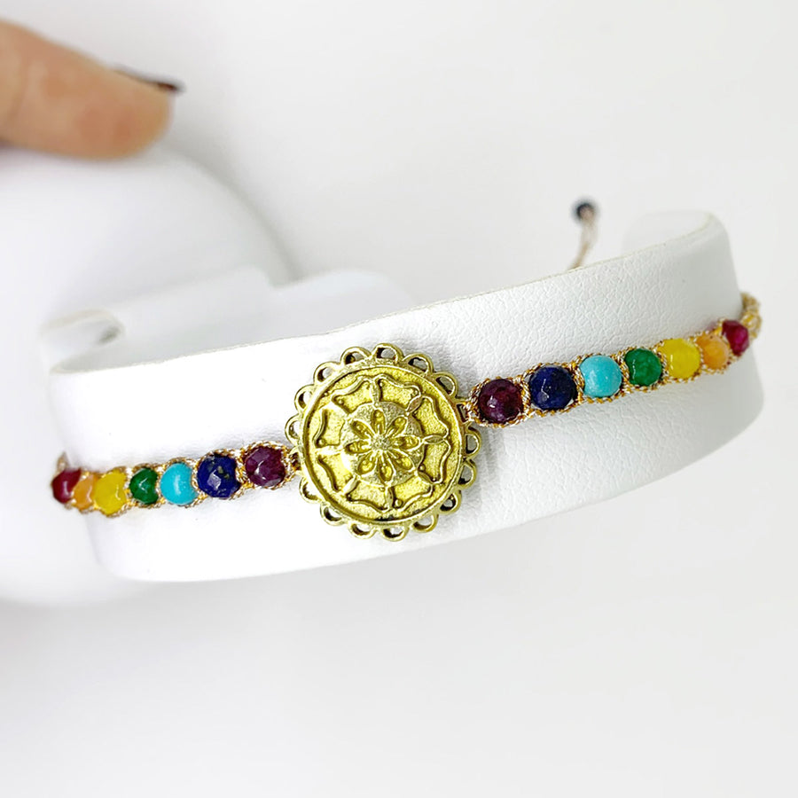 7 Chakra Mandala Bracelet