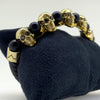 Mark Baker Skull Bracelet for Jonny Blaze by Gypsy Belles Brass
