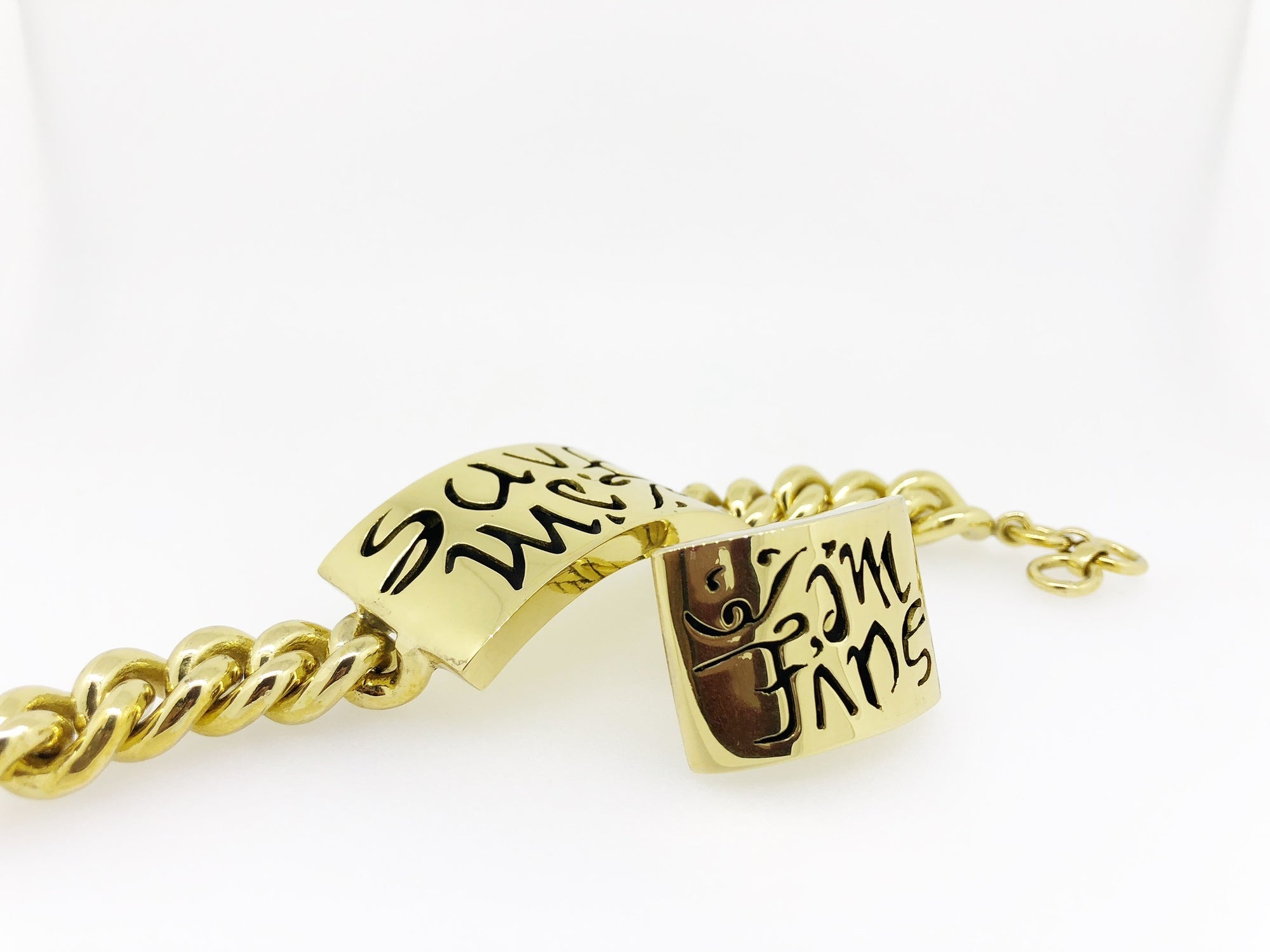 SAVE ME, I'M FINE -Status Update Ring Unisex