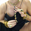 7 Chakra Double Snake Kundalini Articulated Necklace
