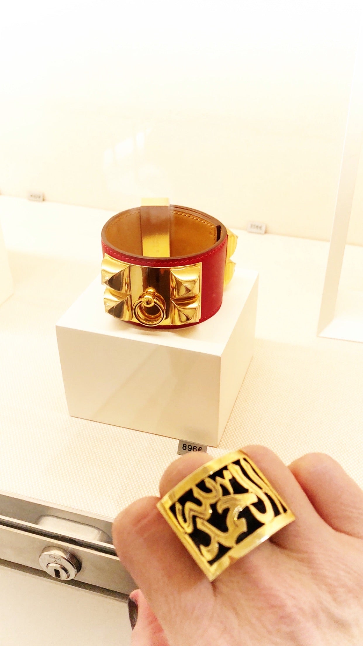 Alhamdulillah   ٱلْحَمْدُ لِلَّٰهِ‎  Praise be to Everything Ring Unisex