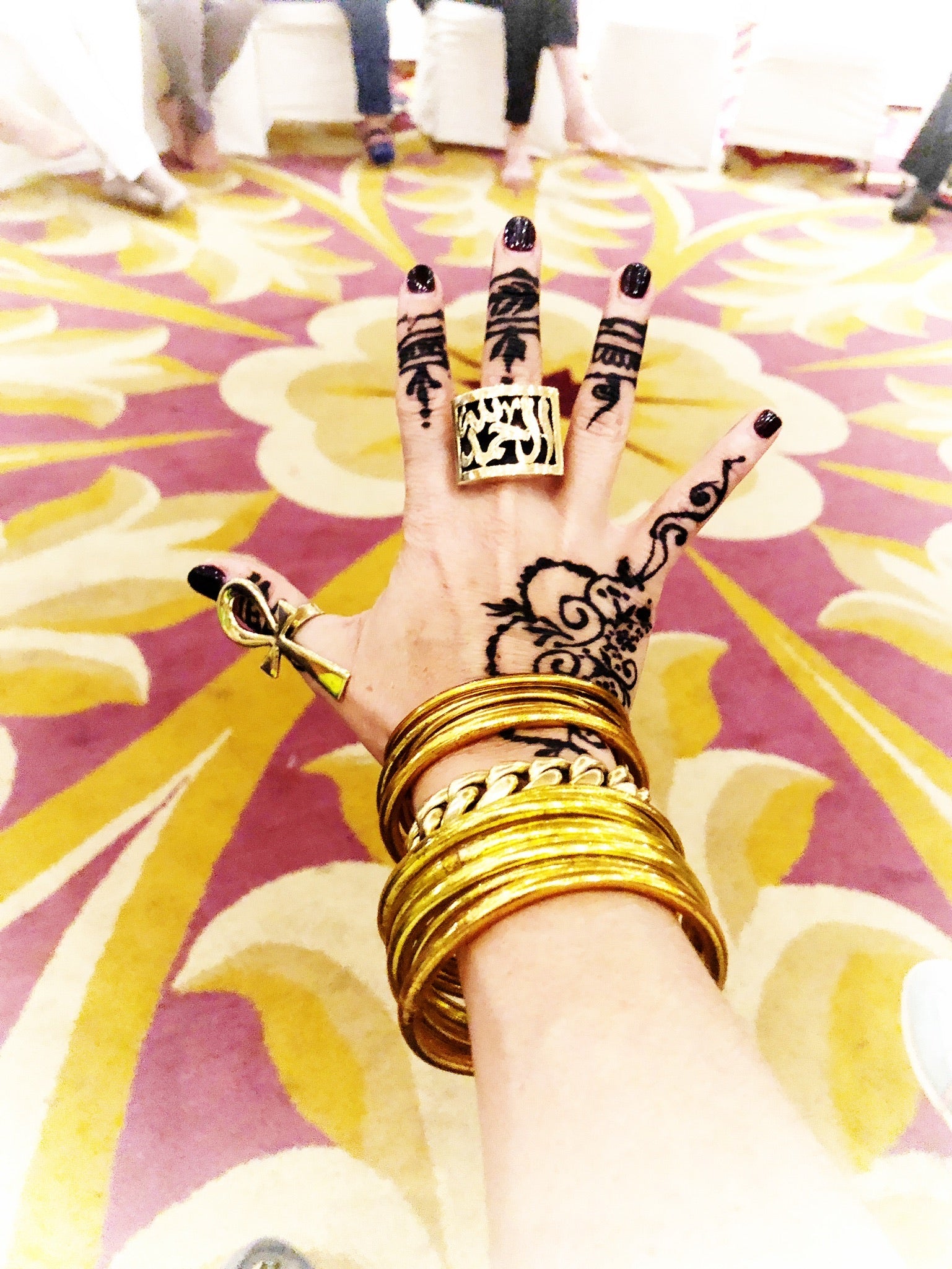 Alhamdulillah   ٱلْحَمْدُ لِلَّٰهِ‎  Praise be to Everything Ring Unisex