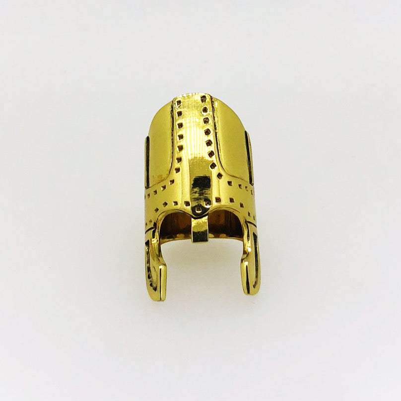 Knight’s Helmet Ring Handmade - Thumb ring or normal