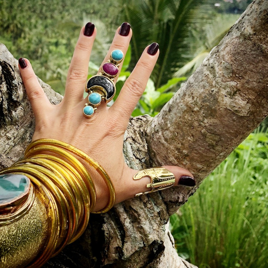 Knight’s Helmet Ring Handmade - Thumb ring or normal