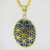 Flower Of Life - Lapis Lazuli Talisman Pendant