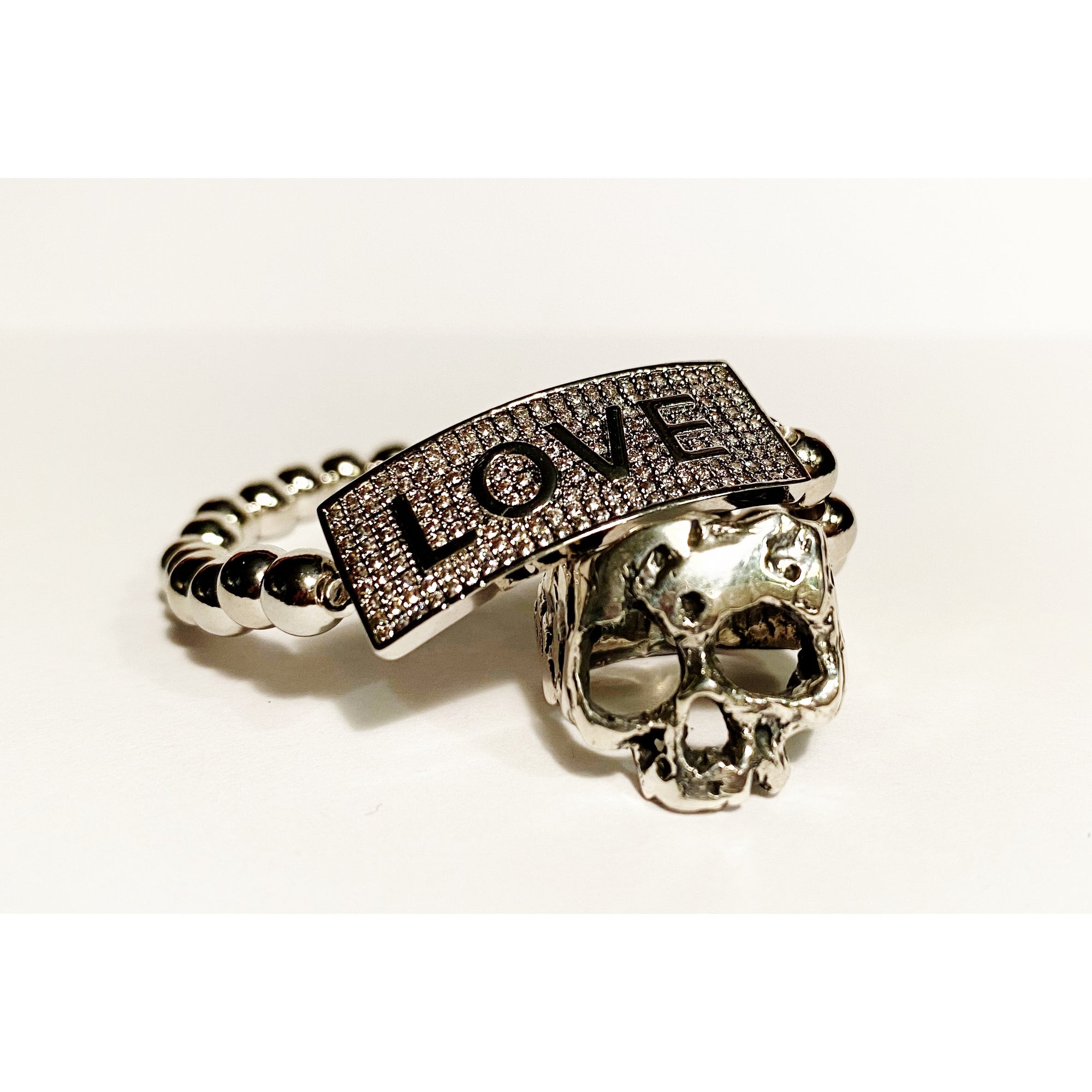LOVE is ALL !  Bracelet Silver