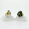 Mark Baker Skull - Jedi Ebony Tourmaline Cabochon Ring