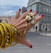 Mark Baker Skull / Jedi sculpted sacred bone hand harness