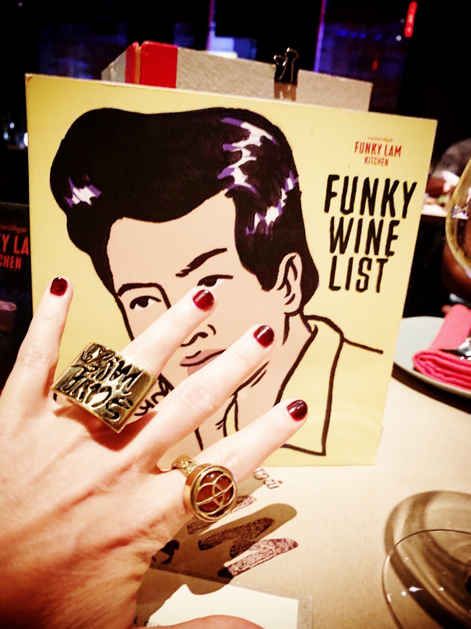 SAVE ME, I'M FINE -Status Update Ring Unisex