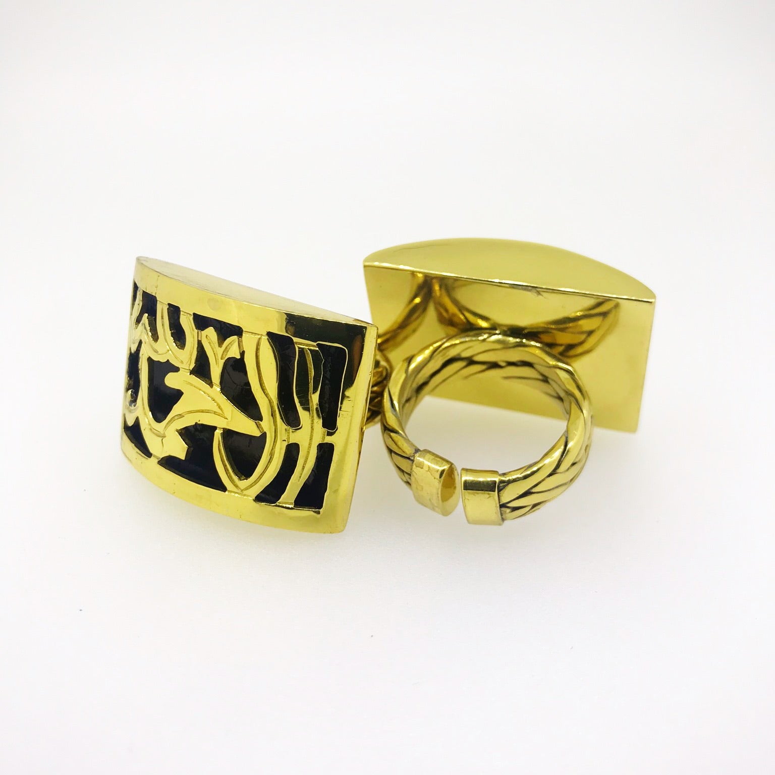 Alhamdulillah   ٱلْحَمْدُ لِلَّٰهِ‎  Praise be to Everything Ring Unisex