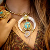 Horn Of Abundance Scarab Pendant