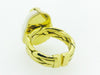 Mark Baker Skull - Jedi Bone & Tourmaline Cabochon Ring