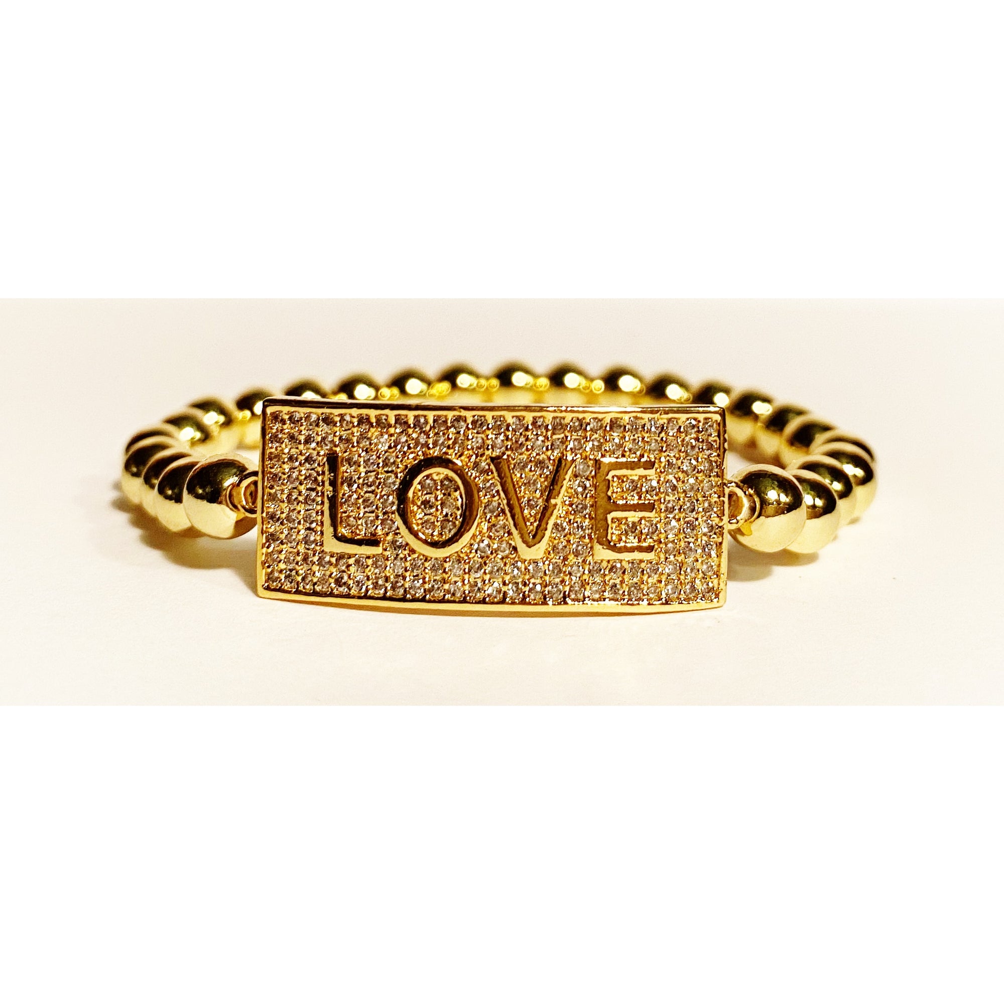 LOVE is ALL !  Bracelet Gold