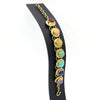 7 Chakra Articulated Statement Bracelet